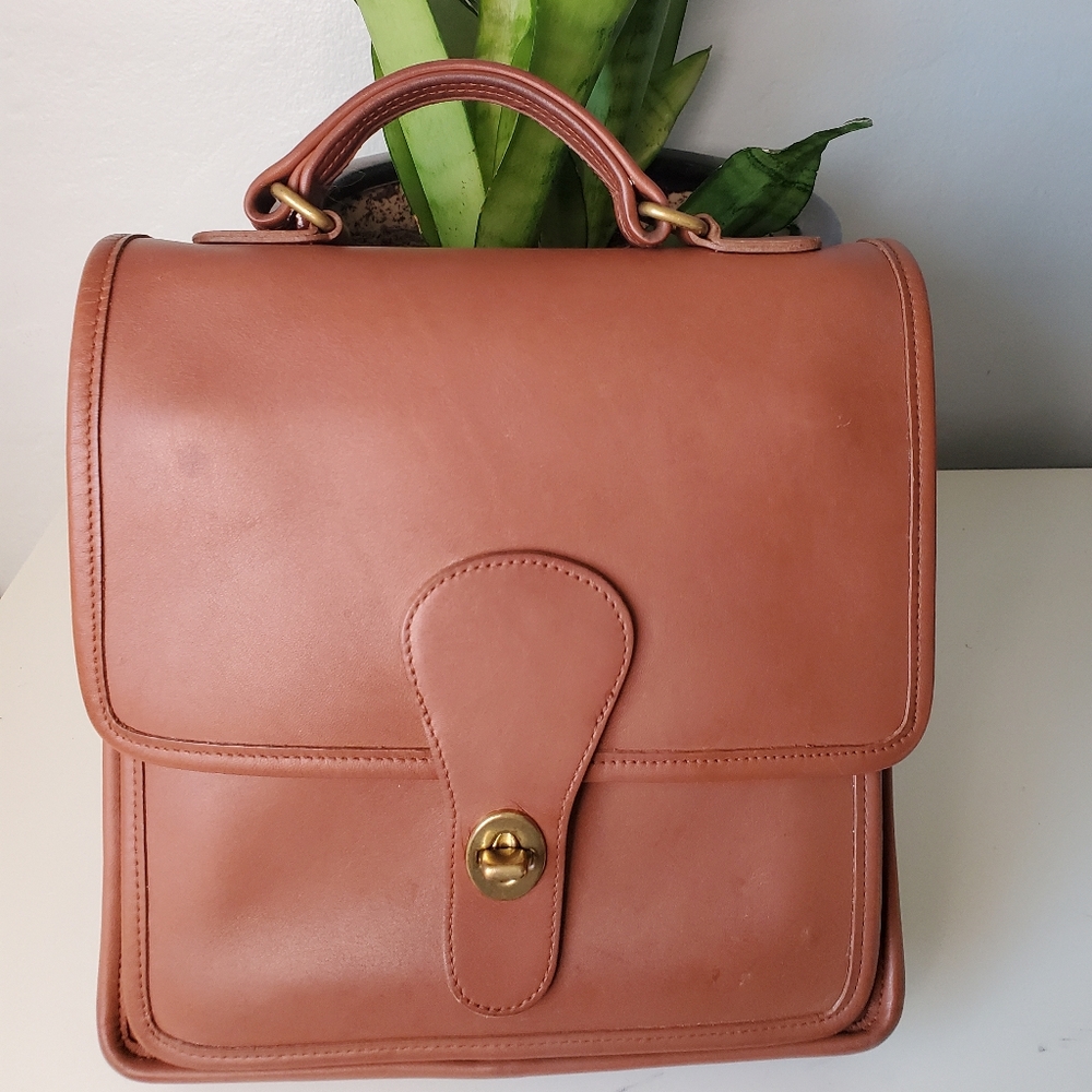 British Tan Station bag
